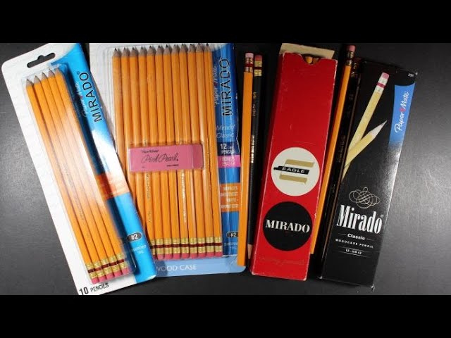 Mirado Pencils USA Mexico Review 