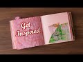 Junk Journaling Ideas – Decorating the Square Pink Journal | no talking