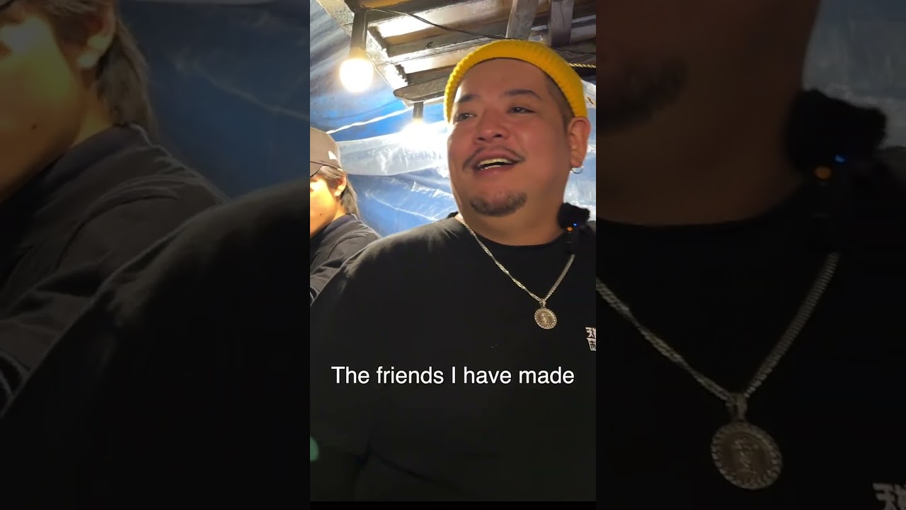 His Tokyo accent was GAY? Overcoming all odds at Japanese Yatai!