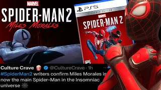 Spider-Man REPLACED in Spider-Man 2 (PS5) | Insomniac Writers Say Miles Morales is Real Spider-Man