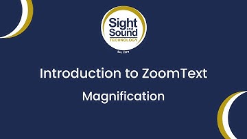 ZoomText Magnification