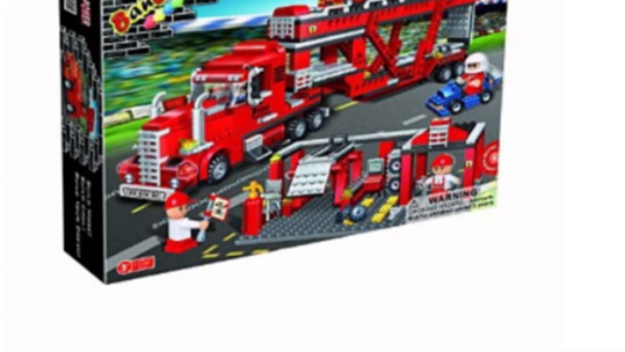 Transportation Truck Toy Building Set YouTube