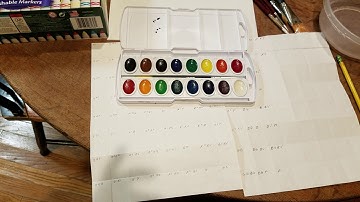 Exploring Color Theory -using 16 color Prang sets