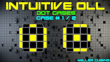 Intuitive Full OLL: Dot Cases