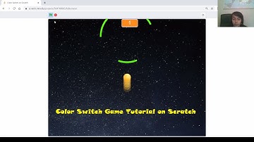 Game #28. How to Create an Easy Variant of Color Switch Game on Scratch | Coding Tutorial