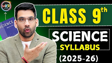 Class 9 Science Syllabus 2025-26 || Class 9 Science strategy to score 💯