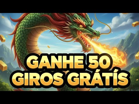 GANHE 50 GIROS GRÁTIS NO FORTUNE DRAGON