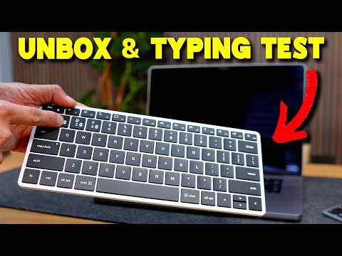 Unboxing e test di digitazione del Satechi X1 Slim con tastiera Omoton
