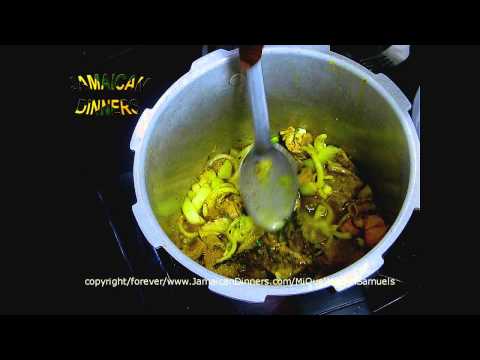 How to prepare and cook Cow's Tripe and Beans - (curried or brown stewed)