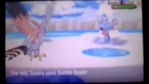 Pokemon X and Y: Shiny Seadra [Fish Chaining Method]