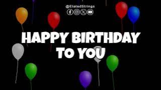 Happy Birthday Song | Sing Along Karaoke | On-Screen Lyrics | Special Celebration Song | Happy Bday