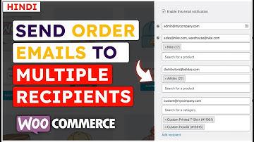 📧 How to Send WooCommerce Emails to Multiple Recipients