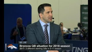Broncos QB Situation for 2018 Season | NFL Live 2018 Combine | Mar 1, 2018