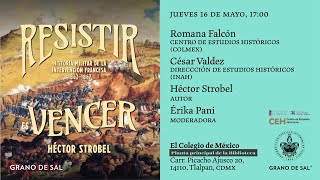 Presentación del libro  de Héctor Strobel, Resistir es vencer.