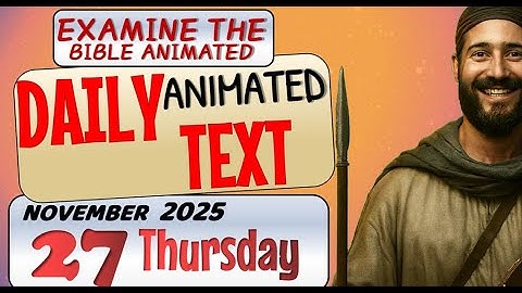 JW DAILY ANIMATED TEXT 🔵JEHOVAH WILL GUARD YOU ✅ EXAMINE THE BIBLE ANIMATED