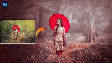 Light Red Tone Preset | Color Grading |Photoshop Tutorials #photoshop #art