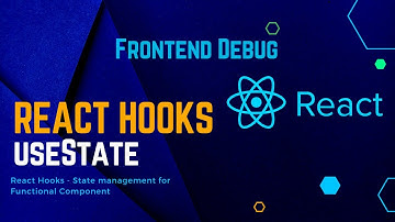 ReactJS | React Hooks - useState | useState Hook for Functional Component | #programming  #react