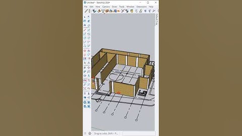 How to create a Wall with Profile builder 4 plugin in SketchUp #sketchup #shorts #tutorial #plugins