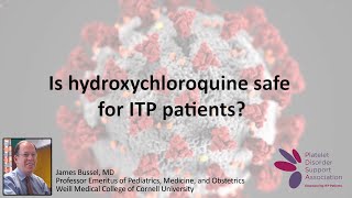 Is hydroxychloroquine safe for ITP patients?