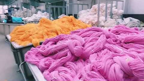 This is the introduction video of our yarn factory.