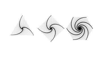 Whirls - Logarithmic Spirals