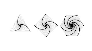 Whirls - Logarithmic Spirals