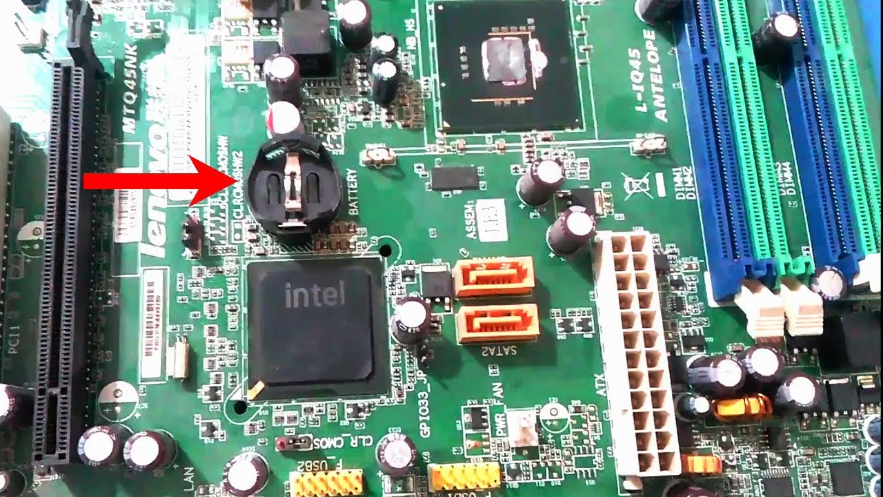 New How to Replace CMOS Battery Broken holder by Technical Adan.