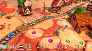 Super Mario Party Jamboree Western Land Yoshi Vs Mario Vs Luigi Vs Birdo