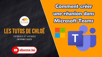 🗣️ Comment créer une réunion dans Microsoft Teams