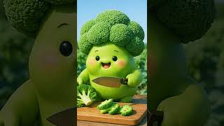 Veggie World Adventures 🥦🚗 | Funny Vegetable Car & Broccoli Cartoon #shorts #funny #veggies