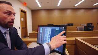 Touchscreen in the Courtroom