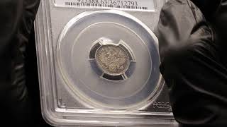 Lot 736 Russia 5 Kopeks 1853 СПБ HI PCGS MS63