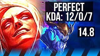 VLADIMIR vs AURELION SOL (MID) | 12/0/7, Legendary, 900+ games | EUW Master | 14.8