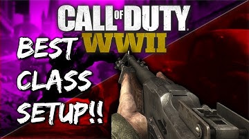 COD WW2: OVERPOWERED BAR CLASS SETUP! CALL OF DUTY WW2 BAR IS INSANE! BEST CLASS SETUP IN THE GAME!