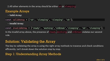 How to Validate an Array in JavaScript: Ensuring Specific Elements Exist
