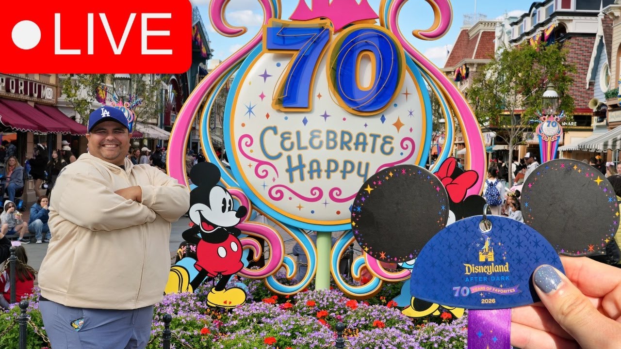 WE LIVE for Disneylands 70 Years Of Favorites After Dark Event