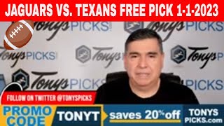 Jacksonville Jaguars vs Houston Texans 2023 Week 17 FREE NFL Picks and Tips on NFL Betting Tips