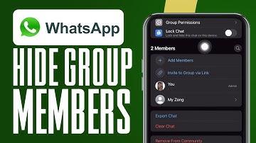How To Hide WhatsApp Group Members In Chat | Quick Tutorial 2025