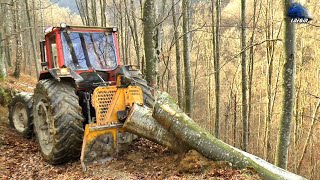 🚜Tractor SAME LASER 110 in Acțiune la Pădure/SAME LASER 110 🚜 Tractor in Action in the Forest