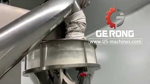 Automatic milk powder gusset seal bag pouch packaging machine testing video