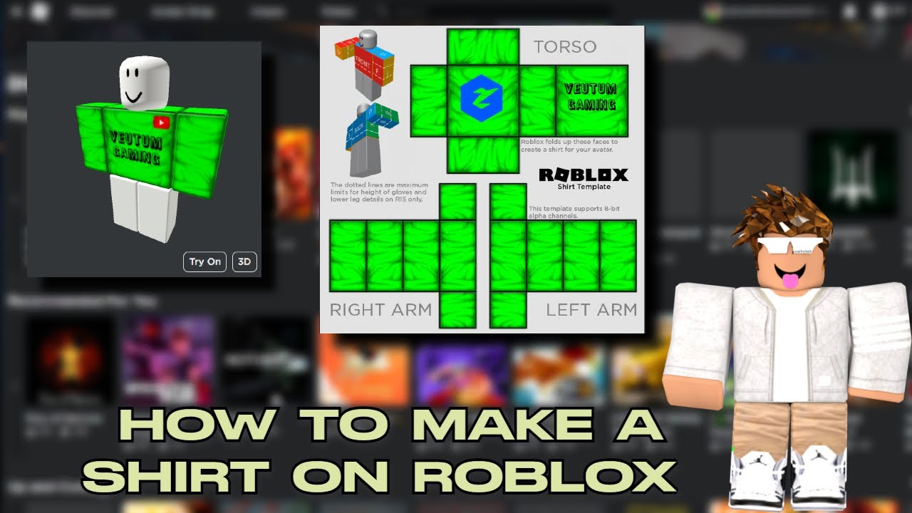 How to make Roblox Shirts in 2023' @customuse #customuse #robloxcloth