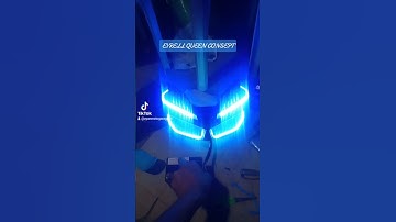 Honda Click 125.        Running lights                    Eyrell Queen Concept.