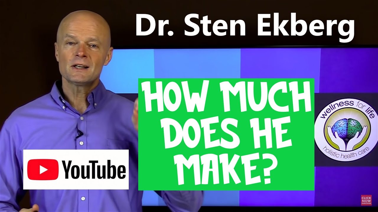 How much does DR. STEN EKBERG make on YouTube? (Natural Health & Wellness, weight loss, keto)