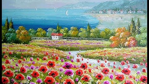 50 Mẫu Tranh 3D Vải Lụa Tranh Vẽ Sơn Dầu Tuyệt Đẹp P1 - Xưởng In Tranh 3D Vải Lụa Sài Gòn