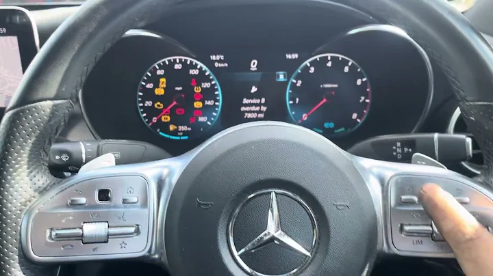 Mercedes c200 w205 2019/2020 reset oil service light