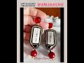 orecchini Soutache stile Japan #brigabijouxstore #soutachejewerly #soutachejewerly