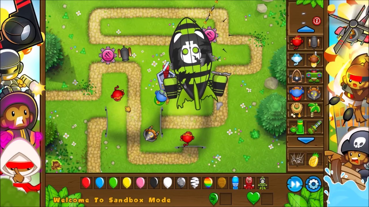 Stack Monkey Village special ability BTD5 YouTube