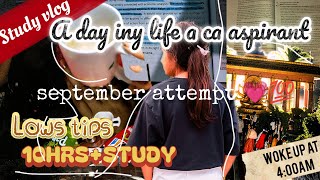 Woke up at 4:00am||A day in my life as ca aspirant||Law tips||10hrs+ studyFor september attempt#ca