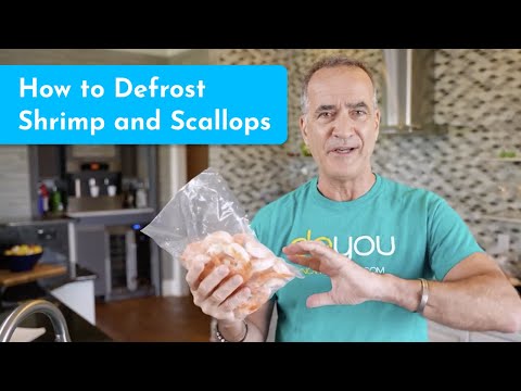 How to Defrost Shrimp and Scallops