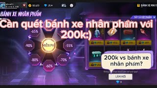 Free Fire | Test bánh xe nhân phẩm | Quicki